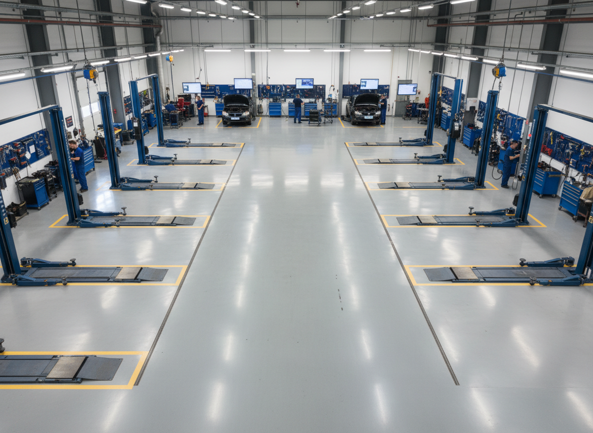 Professional repair facility